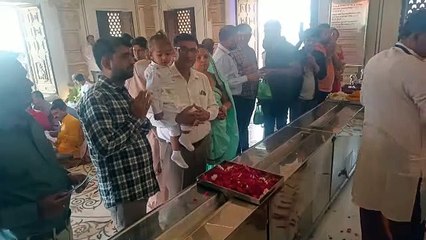 चैत्र नवरात्र : मां त्रिपुरा मंदिर में हुई घट स्थापना