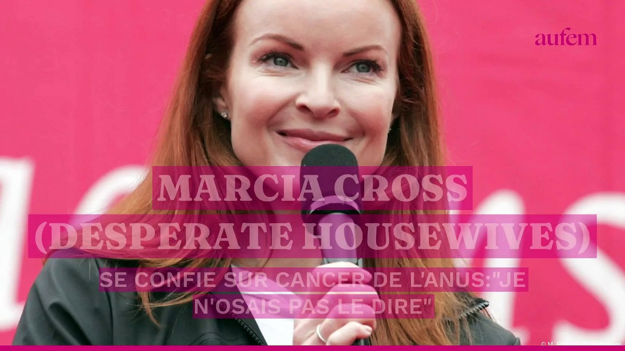 Marcia Cross (Desperate Housewives) se confie sur son cancer de l'anus : "Je n'osais pas le dire"
