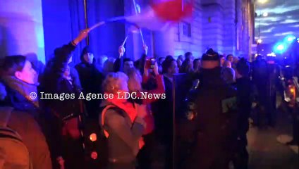 Des Patriotes devant le MinistèreDuTravail contre la retraite à 64 ans. Paris/France -21 Mars 2023