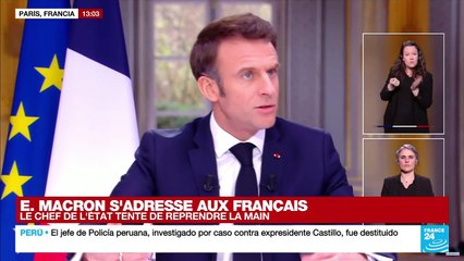 "Esta reforma es necesaria": Emmanuel Macron sobre la reforma pensional francesa