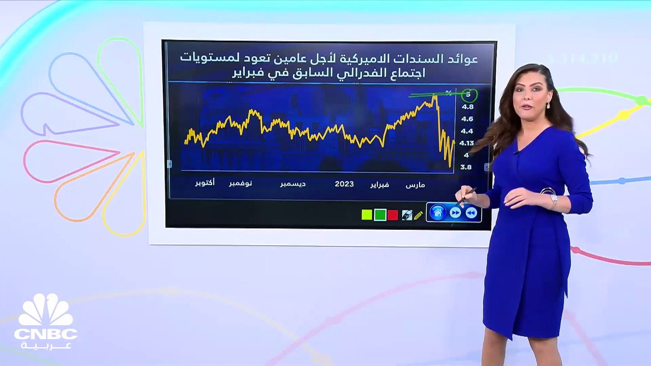 عوائد السندات الأميركية لعامين تعود لمستويات اج...