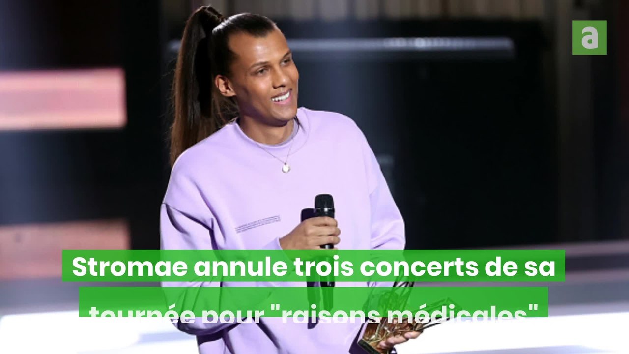 Stromae annule 3 concerts de sa tournée pour "raisons médicales"