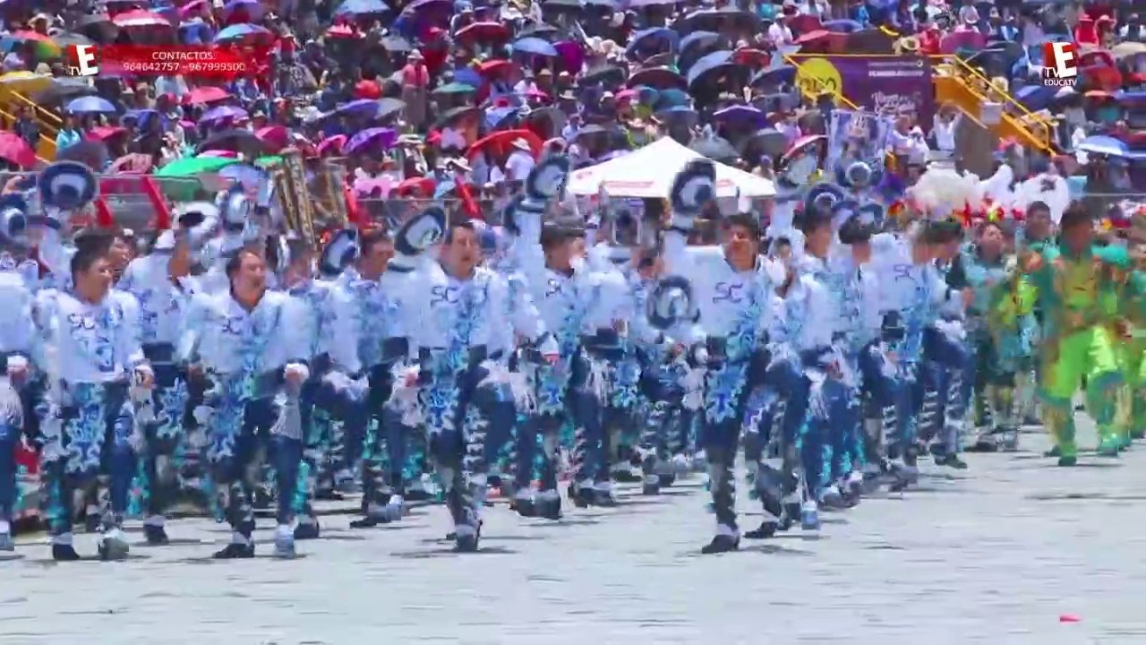 Caporales San Carlos - Concurso en estadio [Candelaria 2017]