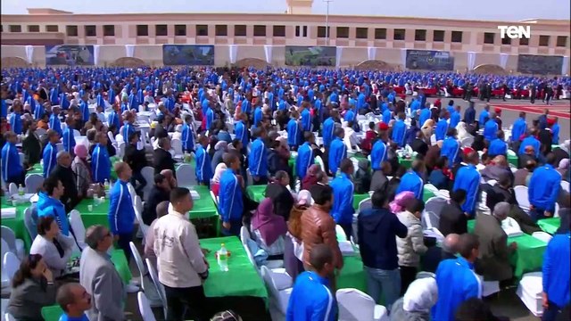 الرئيس السيسي : مرينا بأيام صعبة قوي السنين اللي فاتت وربنا هونها علينا وبقت مصر في حتة تانية