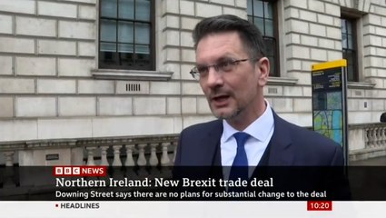 Baker says Johnson risks looking like ‘pound shop Farage’ over Windsor Framework vote