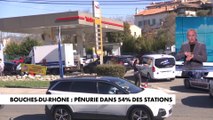 Bouches-du-Rhône : pénurie dans 54% des stations