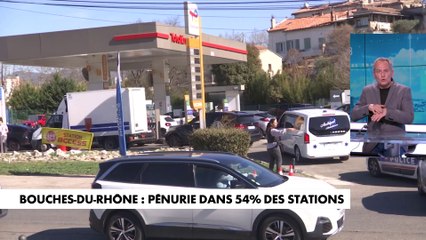 Bouches-du-Rhône : pénurie dans 54% des stations