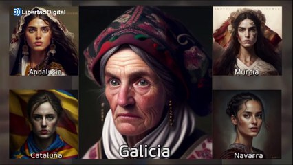 Así son las mujeres gallegas, según una inteligencia artificial