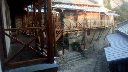 Mount Athos 2018, going towards to holy tample of simonopetra