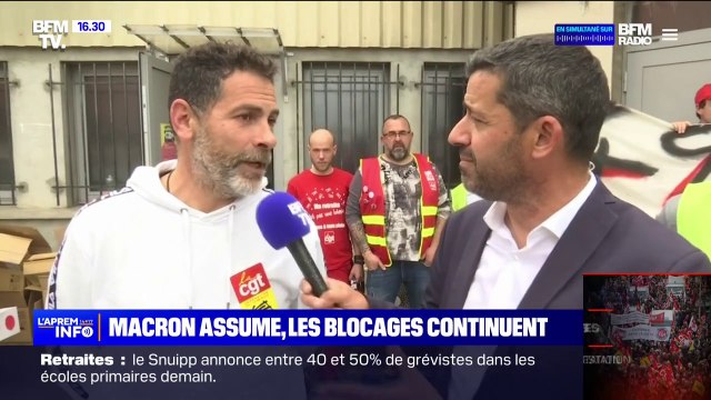 Méprisant, arrogant, menteur : les grévistes de la SNCF réagissent à l'interview d'Emmanuel Macron