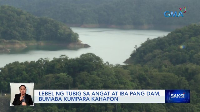 Sapat ang supply ng tubig mula Angat Dam ngayong tag-init NWRB | Saksi
