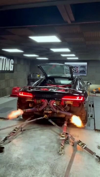 Audi r8 engine turbo HP check