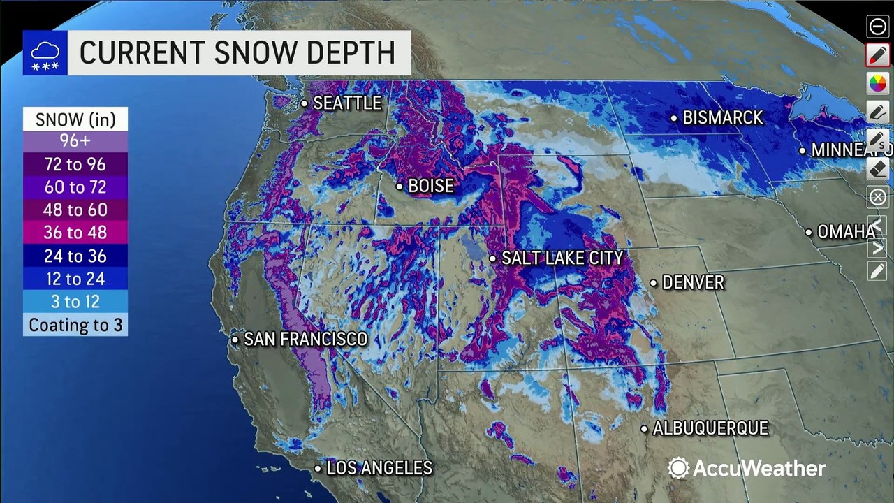 Storm with rain, snow spreads into interior West