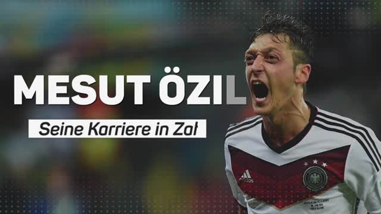 Mesut Özil - Seine Karriere in Zahlen