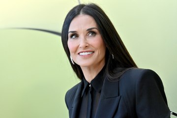 Demi Moore Wore the Tiniest Hot Pink Bikini On a Boat