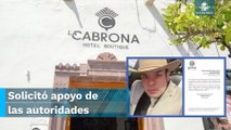 Diputado denuncia amenazas del CJNG y cierra su hotel en Jerez