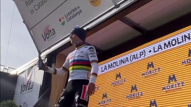 Tour de Catalogne 2023 - Remco Evenepoel : I would have liked to raise my arms with the world champion jersey