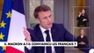 La réponse d'Emmanuel Macron aux Français