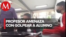 Separan del cargo a docente que amenazó a estudiante de CBTis en Hidalgo