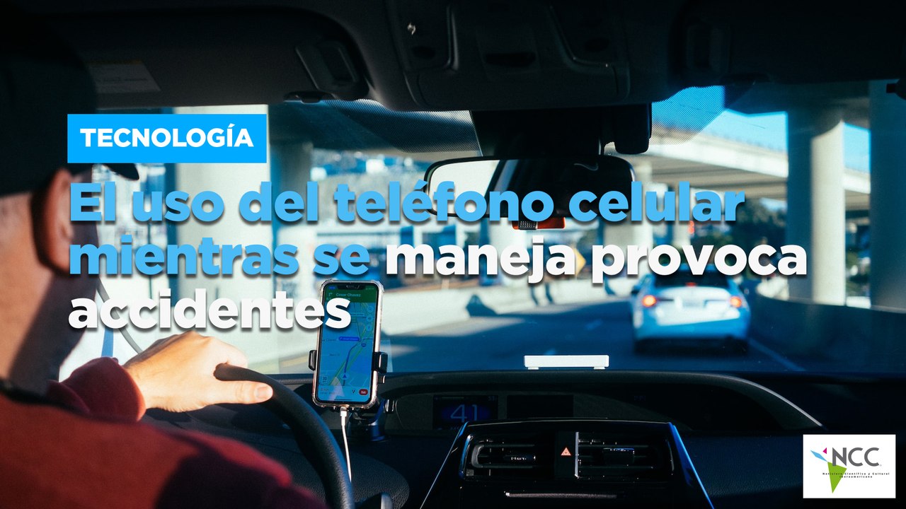 El uso del teléfono celular mientras se maneja provoca accidentes