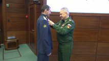 Rusia entrega medallas a los pilotos que derribaron el dron estadounidense