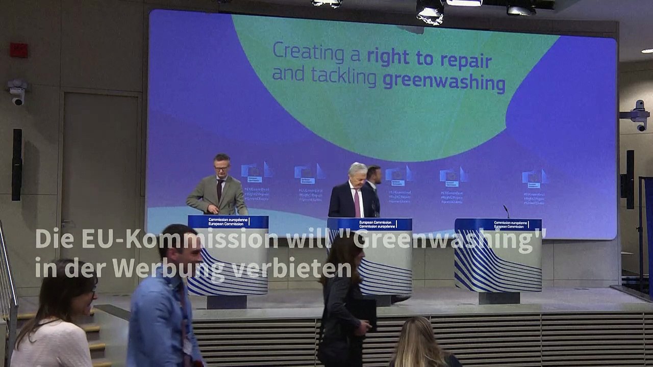 EU-Kommission will 'Greenwashing' bei Werbung verbieten