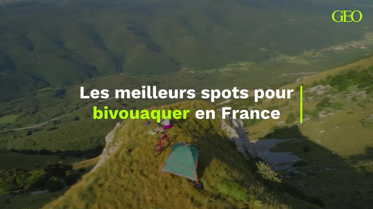 Les meilleurs spots pour bivouaquer en France