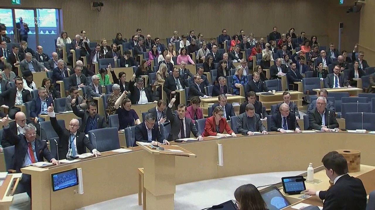 Schwedens Parlament stimmt Nato-Beitritt zu