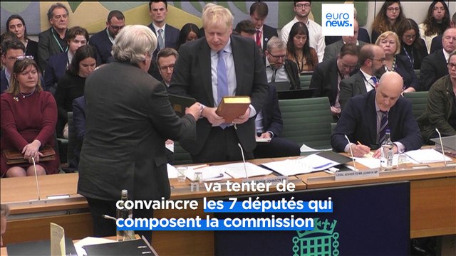 Je n'ai pas menti au Parlement , affirme Boris Johnson devant une commission sur le Partygate