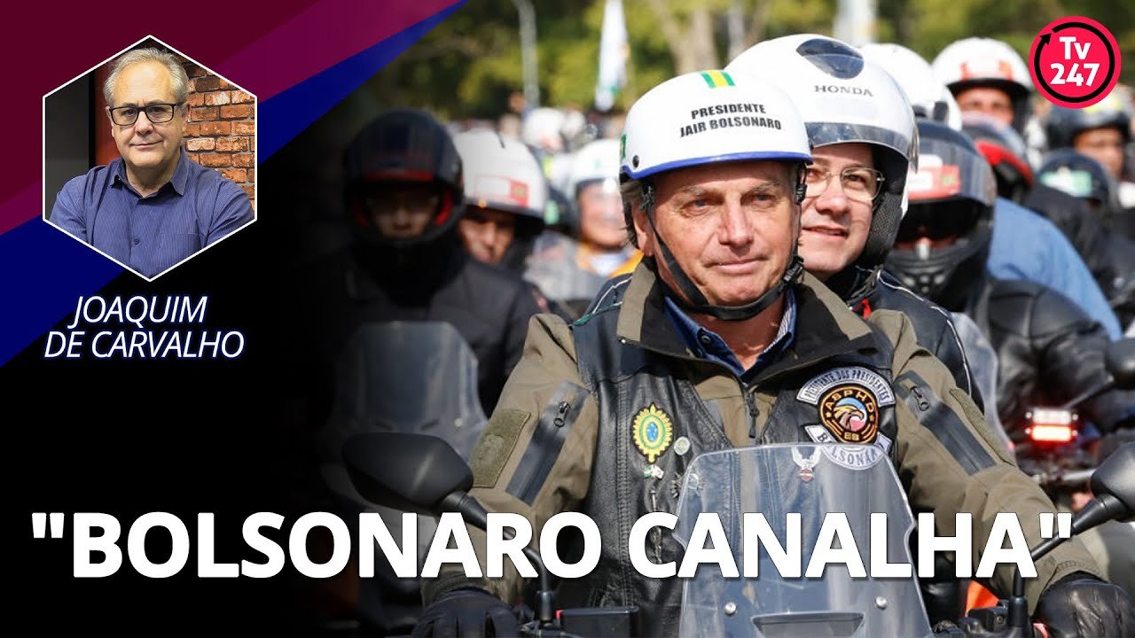 Organizador da motociata em SP rompe com Bolsonaro e o chama de canalha