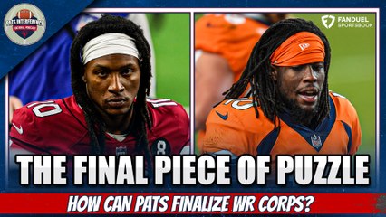 How Can Patriots FINALIZE WR Room After JuJu signing?