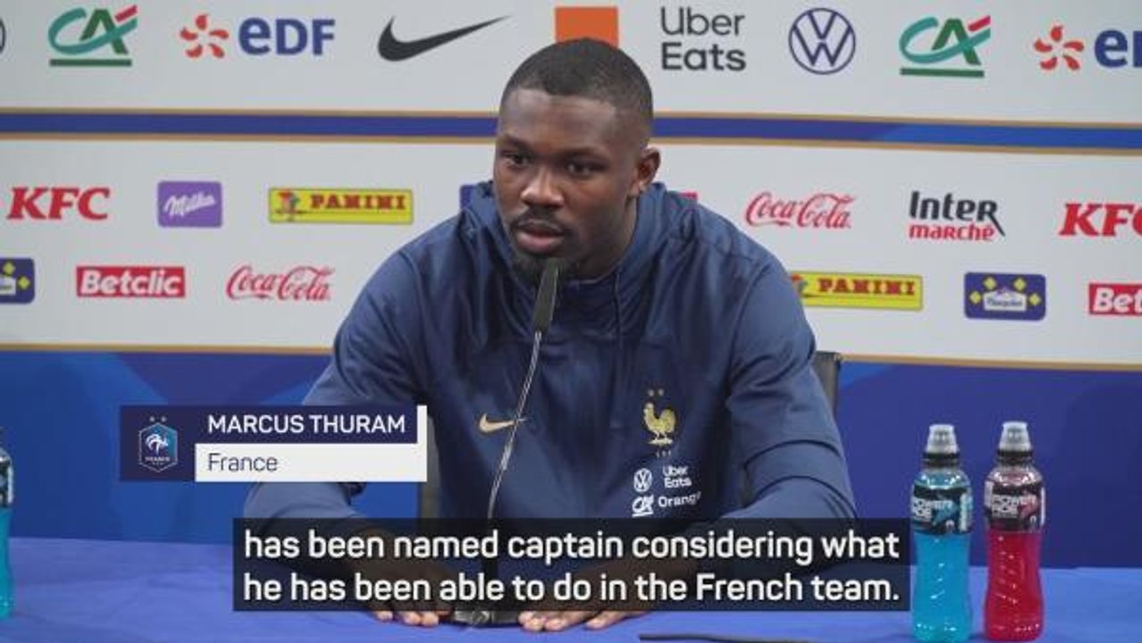 Thuram applauds 'logical' Mbappe captaincy decision