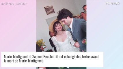 "Tu es beau" : Ce rendez-vous en cachette entre Marie Trintignant et Samuel Benchetrit, leur dernier échange avant le drame