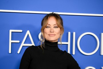 Olivia Wilde's Version of an LBD Included a Turtleneck and Bell-Shaped Sleeves