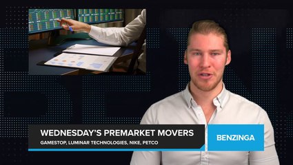 Wednesday’s Premarket Stock Moves: GameStop, Luminar Technologies, Nike, Petco