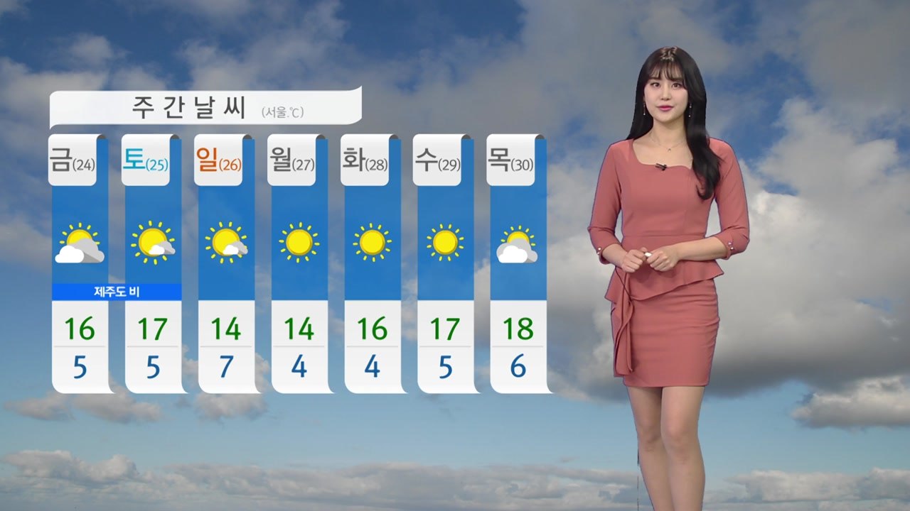 [날씨] 오후까지 곳곳 비...비 그친 뒤 미세먼지 '매우 나쁨' / YTN