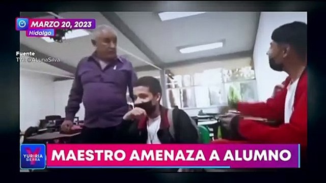 Maestro insulta y reta a golpes a alumno de CBTIS en Hidalgo