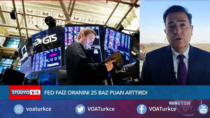 FED’den Çeyrek Puanlık Faiz Artışı
