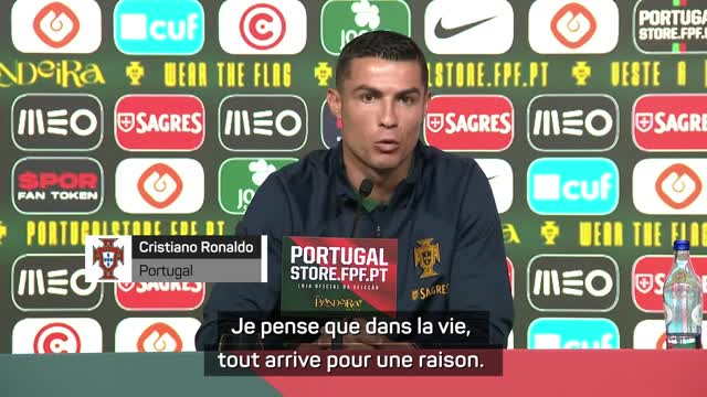 Portugal - Ronaldo sur sa période difficile : "Ça a fait de moi un meilleur homme"