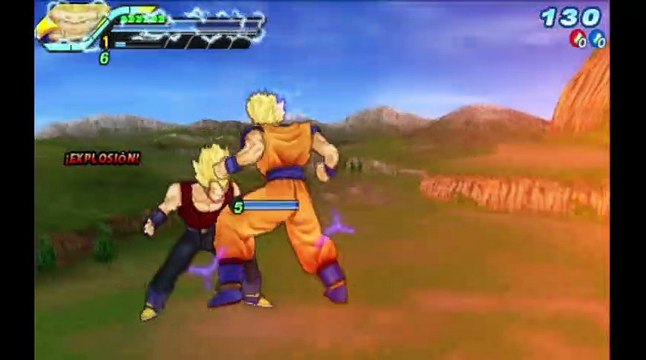 Dragon Ball Z: Tenkaichi Tag Team 2 - Gohan SS VS Vegeta SS GT RJ ANDA #dbgt #dragonballgameplay