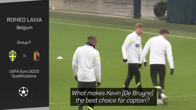 De Bruyne has 'big advantage' as Belgium captain - Trossard