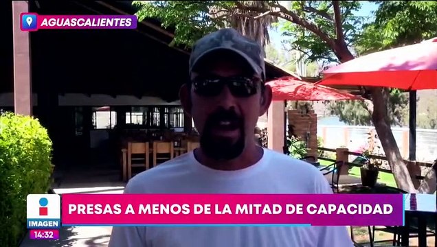 Presas de Aguascalientes se encuentran a menos de la mitad de su capacidad