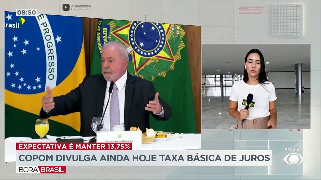 Copom divulga ainda hoje taxa básica de juros 22/03/2023 18:44:49