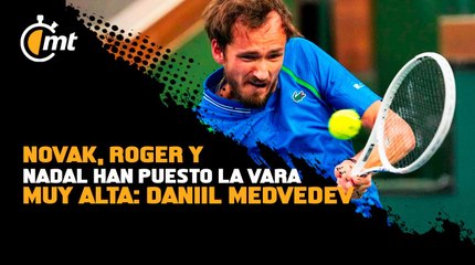 Me encantaría tener la mayor cantidad de Gran Slams: Daniil Medvedev