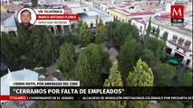 Rosa Icela no nos atiende: diputado de Morena, dueño de hotel amenazado por CJNG