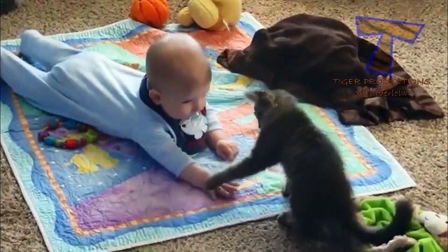 Cats are best babysitters and nannies - Cute cat & baby compilation