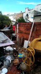 Avião cai sobre casas em Goiânia