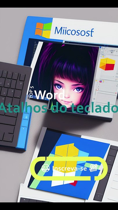 Word Top 5 Atalhos do teclado Ver.3  #Word