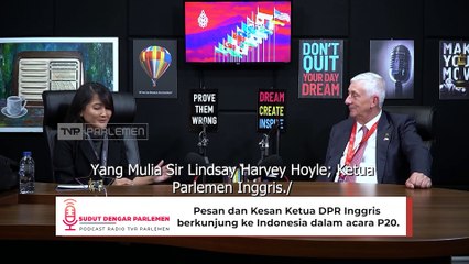 Podcast Bareng Ketua DPR Inggris, Sir Lindsay Hoyle