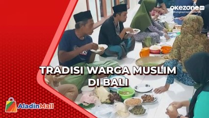 Masuki Ramadan, Warga Muslim di Bali Gelar Sejumlah Tradisi